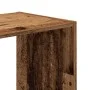 Estantería de madera ingeniería color envejecido 68,5x32x75 cm by , Bookcases and shelves - Ref: Foro24-852814, Price: 50,05 ...