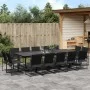 Gartensitzgruppe, 15-teilig, in Schwarz aus Textilene. von , Gartensets - Ref: Foro24-3295126, Preis: 699,57 €, Rabatt: %