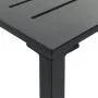 Mesa alta de bar acero recubrimiento polvo negro 100x100x110 cm by , Garden tables - Ref: Foro24-4009269, Price: 170,04 €, Di...