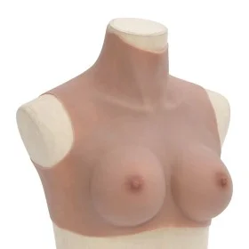 Silikonbrust mit Körbchengröße C, dunkelbraun. von , Brustvergrößerer - Ref: Foro24-4012218, Preis: 64,86 €, Rabatt: %