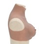 Silikonbrust mit Körbchengröße C, dunkelbraun. von , Brustvergrößerer - Ref: Foro24-4012218, Preis: 65,95 €, Rabatt: %