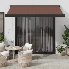 Manuelle ausziehbare Markise in Braun, 300x250 cm. von , Markisen - Ref: Foro24-3215723, Preis: 422,87 €, Rabatt: %