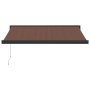 Manuelle ausziehbare Markise in Braun, 300x250 cm. von , Markisen - Ref: Foro24-3215723, Preis: 414,55 €, Rabatt: %