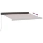 Toldo retráctil manual marrón 300x250 cm de , Toldos - Ref: Foro24-3215723, Precio: 463,58 €, Descuento: %