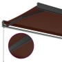 Manuelle ausziehbare Markise in Braun, 300x250 cm. von , Markisen - Ref: Foro24-3215723, Preis: 414,55 €, Rabatt: %