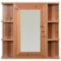 Badezimmerschrank mit Spiegel in Eichenfarbe, 66 x 17 x 63 cm, MDF von vidaXL, Badezimmerwaschtische - Ref: Foro24-323603, Pr...