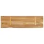 Tablero de mesa borde natural madera maciza mango 110x20x2,5 cm by , Table tops - Ref: Foro24-370421, Price: 47,12 €, Discoun...