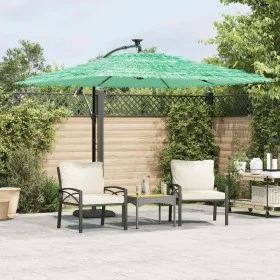 Gartenschirm mit grünem Stahlmast 269x269x235 cm. von , Sonnenschirme - Ref: Foro24-4005080, Preis: 130,74 €, Rabatt: %