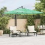 Sombrilla de jardín con poste de acero verde 269x269x235 cm by , Umbrellas - Ref: Foro24-4005080, Price: 125,39 €, Discount: %