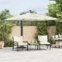 Gartenschirm mit weißem Stahlmast 246x246x230 cm von , Sonnenschirme - Ref: Foro24-4005077, Preis: 146,58 €, Rabatt: %