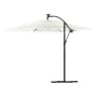 Gartenschirm mit weißem Stahlmast 246x246x230 cm von , Sonnenschirme - Ref: Foro24-4005077, Preis: 146,58 €, Rabatt: %