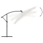 Gartenschirm mit weißem Stahlmast 246x246x230 cm von , Sonnenschirme - Ref: Foro24-4005077, Preis: 146,58 €, Rabatt: %