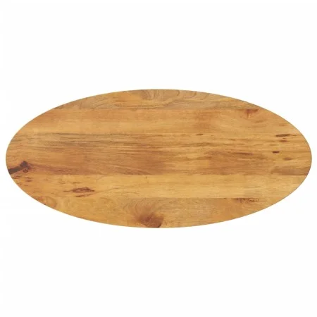 Tablero de mesa ovalado madera maciza de mango 140x50x3,8 cm by , Table tops - Ref: Foro24-370875, Price: 101,37 €, Discount: %