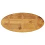 Tablero de mesa ovalado madera maciza de mango 140x50x3,8 cm by , Table tops - Ref: Foro24-370875, Price: 101,37 €, Discount: %