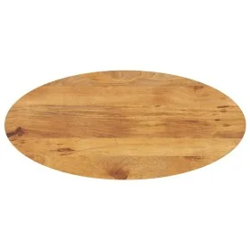 Tablero de mesa ovalado madera maciza de mango 110x40x2,5 cm by , Table tops - Ref: Foro24-370861, Price: 52,68 €, Discount: %
