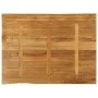 Massivholz-Tischplatte mit natürlicher Kante aus Mangoholz 90x80x2,5 cm. von , Tischplatten - Ref: Foro24-370771, Preis: 86,3...