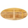 Ovaler Massivholz-Tischplatte aus Mangoholz 110x40x2,5 cm von , Tischplatten - Ref: Foro24-370821, Preis: 49,74 €, Rabatt: %