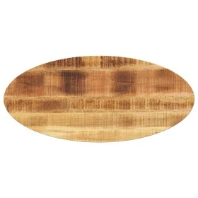 Tablero de mesa ovalado madera maciza de mango 110x50x2,5 cm by , Table tops - Ref: Foro24-370823, Price: 57,57 €, Discount: %