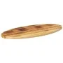 Tablero de mesa ovalado madera maciza de mango 110x50x2,5 cm by , Table tops - Ref: Foro24-370823, Price: 58,69 €, Discount: %