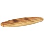 Tablero de mesa ovalado madera maciza de mango 140x50x3,8 cm by , Table tops - Ref: Foro24-370835, Price: 92,11 €, Discount: %