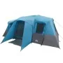 Tienda de campaña familiar túnel 16 personas impermeable azul de , Tiendas de campaña - Ref: Foro24-94708, Precio: 309,58 €, ...