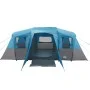 Tienda de campaña familiar túnel 16 personas impermeable azul de , Tiendas de campaña - Ref: Foro24-94708, Precio: 309,58 €, ...
