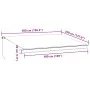 Toldo retráctil manual con luces LED burdeos 500x350 cm by , Awnings - Ref: Foro24-3214991, Price: 506,40 €, Discount: %