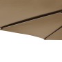 Sombrilla de jardín con poste de acero taupe 225x225x212 cm by , Umbrellas - Ref: Foro24-4005061, Price: 59,73 €, Discount: %