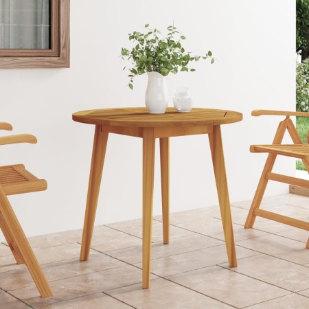 Gartentisch aus massivem Akazienholz Ø85x75 cm von vidaXL, Gartentische - Ref: Foro24-310299, Preis: 131,04 €, Rabatt: %