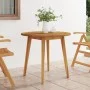 Solid acacia wood garden table Ø85x75 cm by vidaXL, Garden tables - Ref: Foro24-310299, Price: 126,34 €, Discount: %