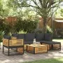 Set de sofás de jardín con cojines 6 pzas madera maciza acacia by , Garden sets - Ref: Foro24-3214880, Price: 748,57 €, Disco...