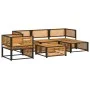 Set de sofás de jardín con cojines 6 pzas madera maciza acacia by , Garden sets - Ref: Foro24-3214880, Price: 748,57 €, Disco...