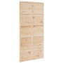 Puerta de granero madera maciza de pino 100x208 cm de , Puertas - Ref: Foro24-850638, Precio: 94,40 €, Descuento: %