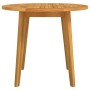 Solid acacia wood garden table Ø85x75 cm by vidaXL, Garden tables - Ref: Foro24-310299, Price: 131,04 €, Discount: %