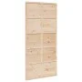 Puerta de granero madera maciza de pino 100x208 cm by , Doors - Ref: Foro24-850638, Price: 94,46 €, Discount: %