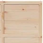 Puerta de granero madera maciza de pino 100x208 cm by , Doors - Ref: Foro24-850638, Price: 94,46 €, Discount: %