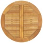 Gartentisch aus massivem Akazienholz Ø85x75 cm von vidaXL, Gartentische - Ref: Foro24-310299, Preis: 131,04 €, Rabatt: %