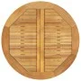 Mesa de jardín madera maciza de acacia Ø85x75 cm de vidaXL, Mesas de jardín - Ref: Foro24-310299, Precio: 126,34 €, Descuento: %
