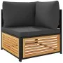 Set sofás de jardín con cojines 4 pzas madera maciza de acacia by , Garden sets - Ref: Foro24-3214889, Price: 538,92 €, Disco...