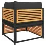 Set sofás de jardín con cojines 4 pzas madera maciza de acacia by , Garden sets - Ref: Foro24-3214889, Price: 538,92 €, Disco...