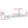 Set sofás de jardín con cojines 4 pzas madera maciza de acacia by , Garden sets - Ref: Foro24-3214889, Price: 538,92 €, Disco...