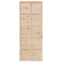 Puerta de granero madera maciza de pino 80x208 cm de , Puertas - Ref: Foro24-850644, Precio: 100,27 €, Descuento: %