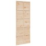 Puerta de granero madera maciza de pino 80x208 cm de , Puertas - Ref: Foro24-850644, Precio: 100,27 €, Descuento: %