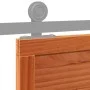 Puerta de granero madera maciza pino marrón miel 80x208 cm de , Puertas - Ref: Foro24-850646, Precio: 97,57 €, Descuento: %
