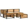 Set de sofás de jardín con cojines 5 pzas madera maciza acacia by , Garden sets - Ref: Foro24-3214930, Price: 581,51 €, Disco...