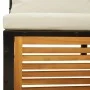 Set de sofás de jardín con cojines 5 pzas madera maciza acacia by , Garden sets - Ref: Foro24-3214930, Price: 581,51 €, Disco...