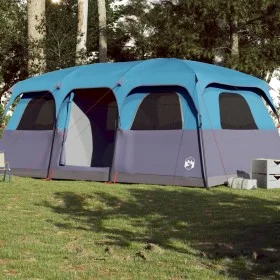 Familienzelt für 9 Personen, wasserdicht, blau von , Zelte - Ref: Foro24-94540, Preis: 302,84 €, Rabatt: %