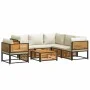 Set de sofás de jardín con cojines 7 pzas madera maciza acacia by , Garden sets - Ref: Foro24-3214913, Price: 935,10 €, Disco...