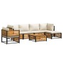 Set de sofás de jardín con cojines 7 pzas madera maciza acacia by , Garden sets - Ref: Foro24-3214911, Price: 923,02 €, Disco...