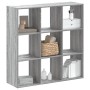 Estantería madera de ingeniería gris Sonoma 102x32x102 cm by , Bookcases and shelves - Ref: Foro24-852821, Price: 73,94 €, Di...